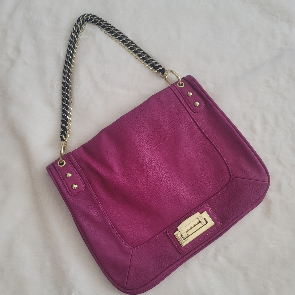 Pink shoulder bag